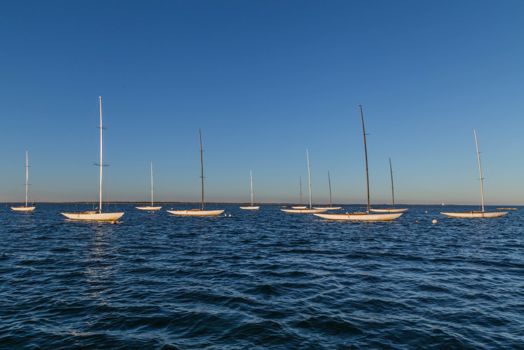 Nantucket Sail Boats in Harbor