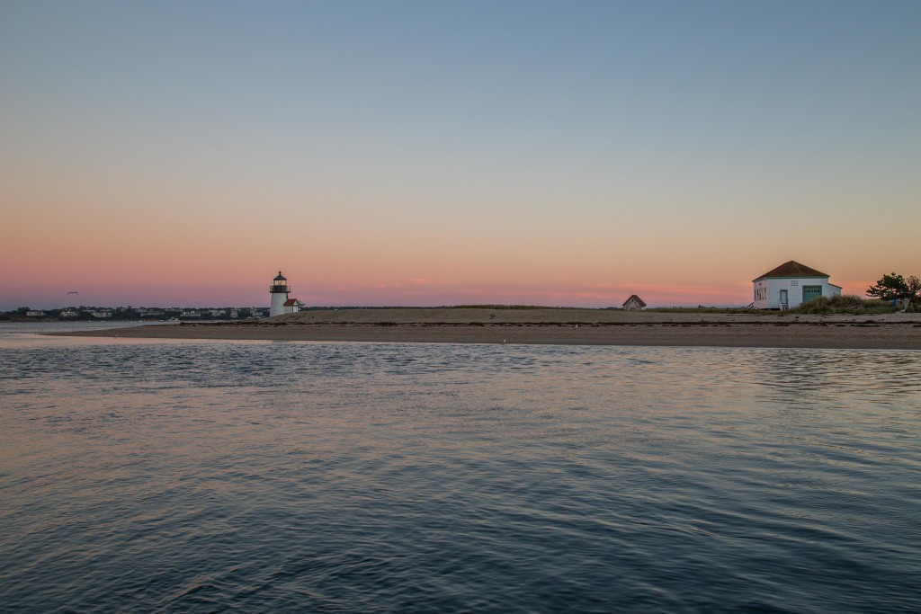 Nantucket Brant point sunset