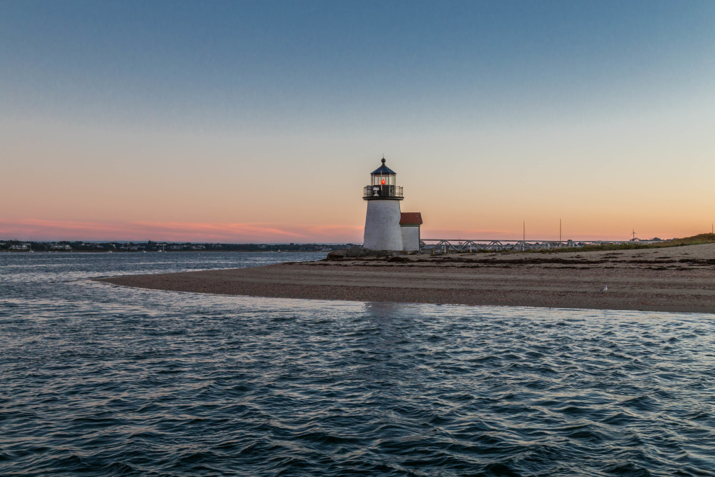 Nantucket Photography  Brant point sunset